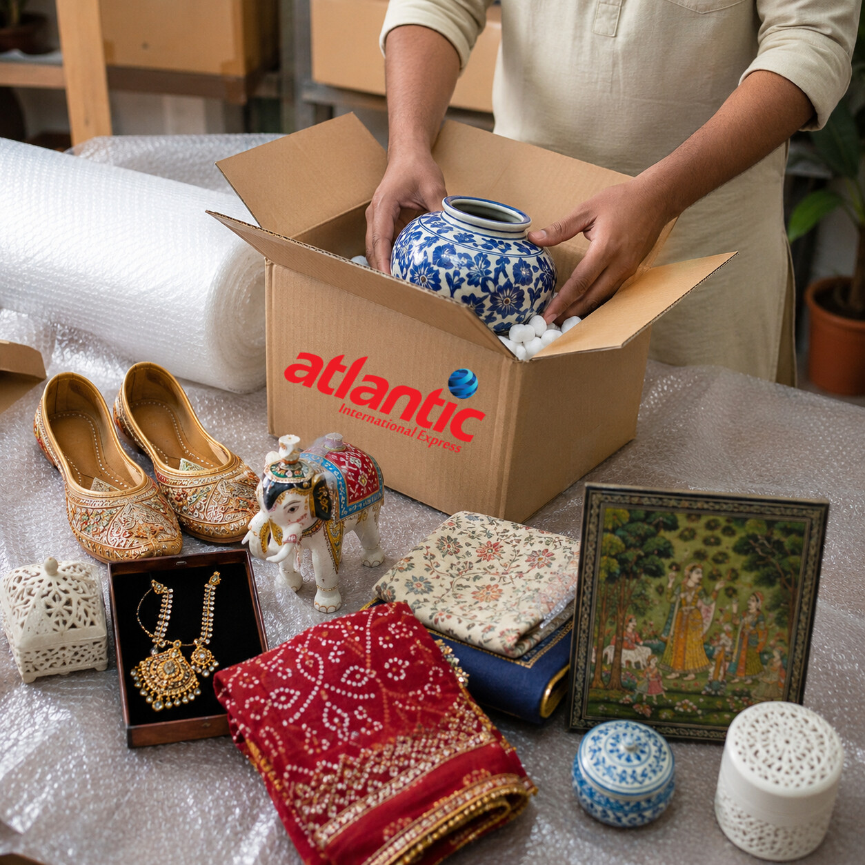 Best Courier Service for Sending Kundan Jewellery from Jaipur