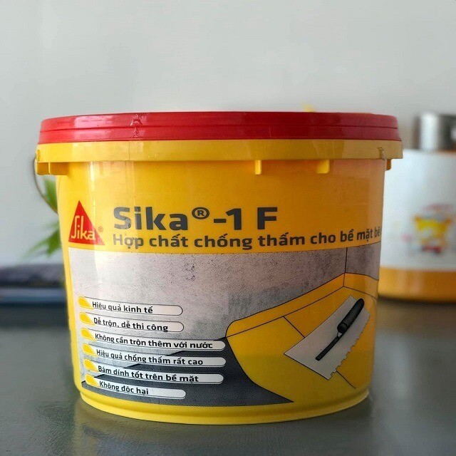 Cách sử dụng chống thấm Sika cho mái bê tông cũ