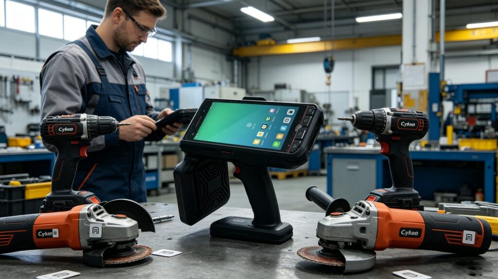 Tracking Device for Power Tools: Smart RFID Industrial Control System | Cykeo