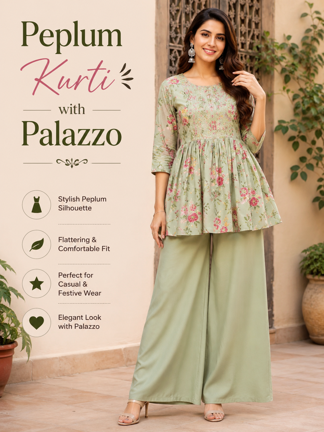 Latest Peplum Kurti for Women: Trendy Designs for Every Occasion