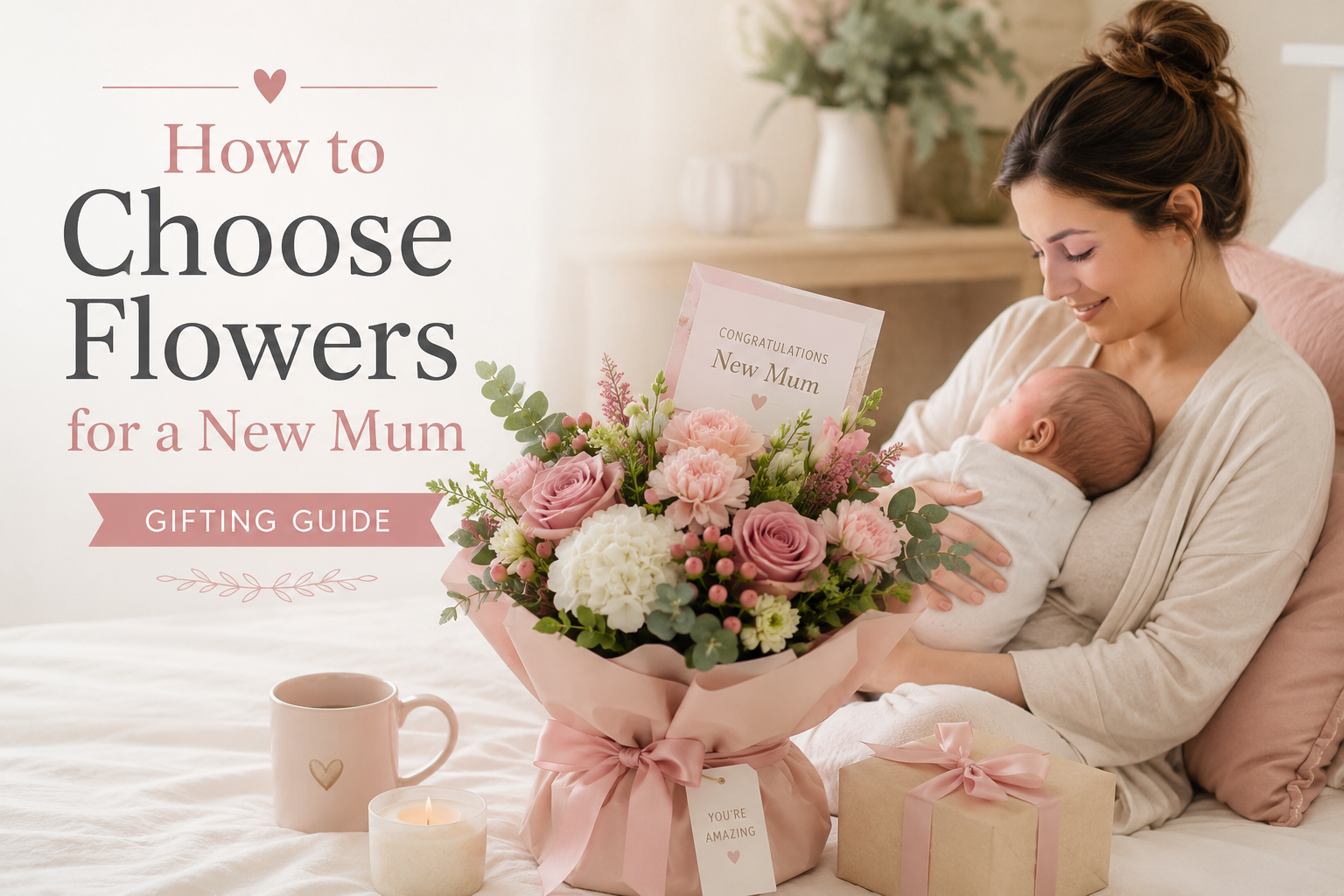 How to Choose Flowers for a New Mum | Gifting Guide