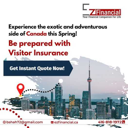 Travel and Visitor Insurance Provider in Brampton