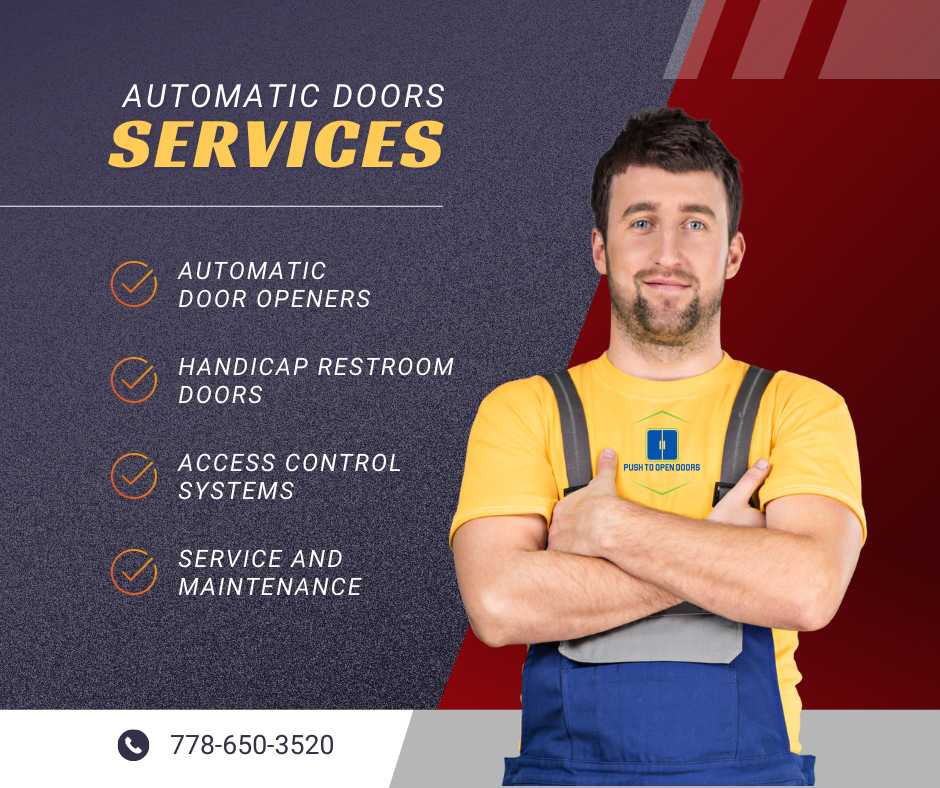 Automatic Door Repair Vancouver