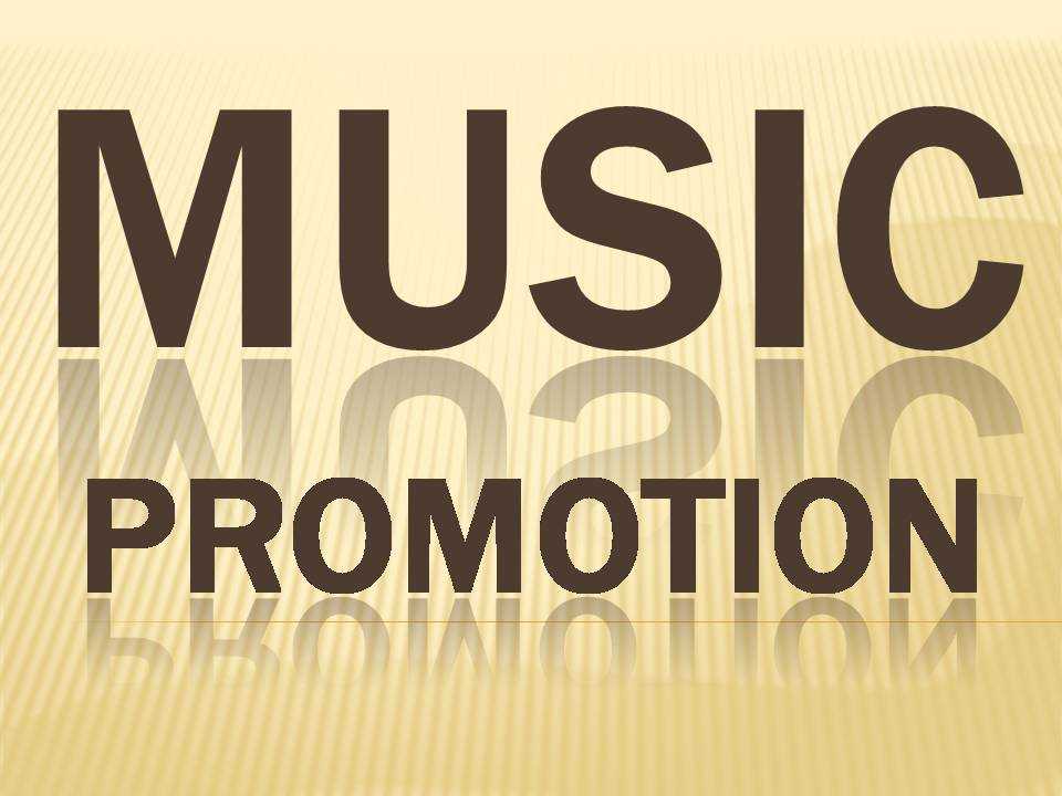 music promotion
