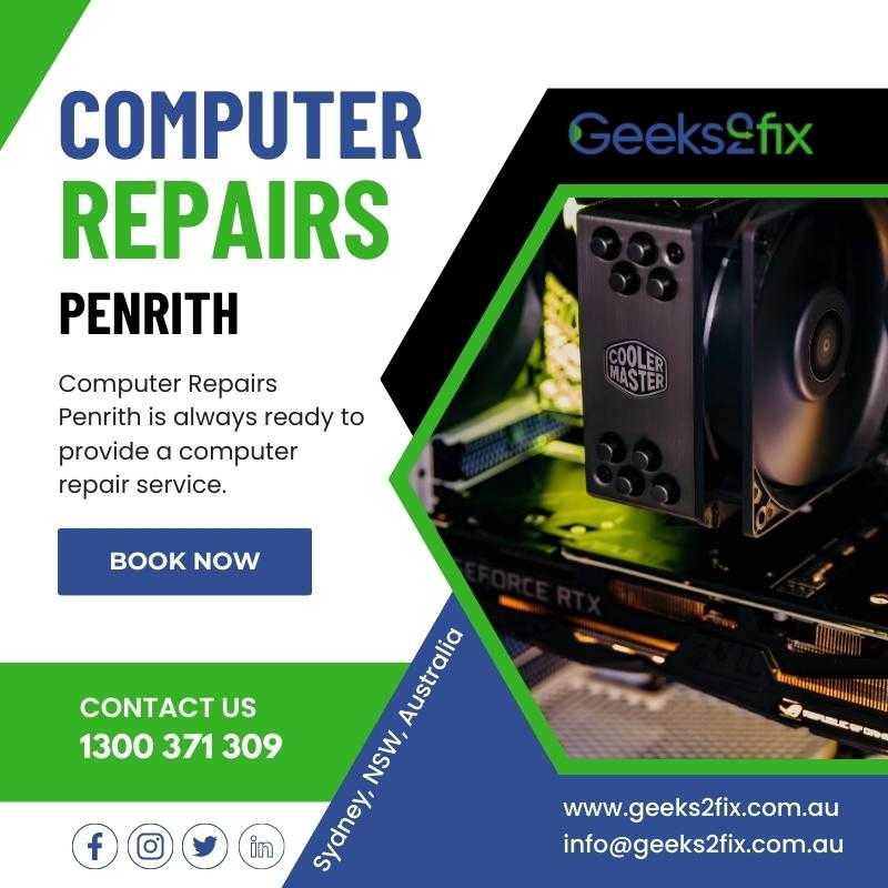 Computer repairs Penrith