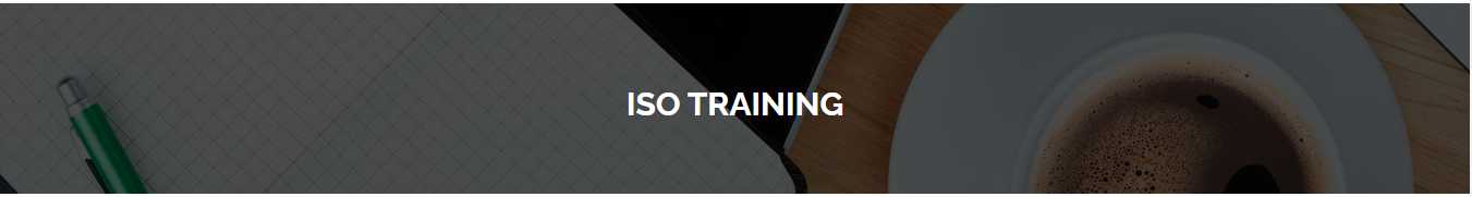 iso training