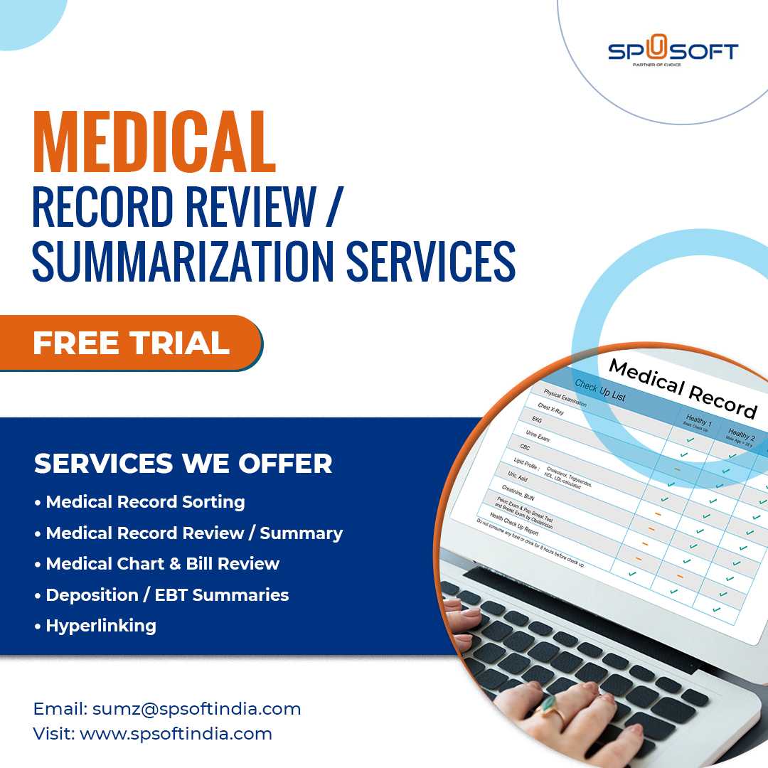 Medical Summarization services