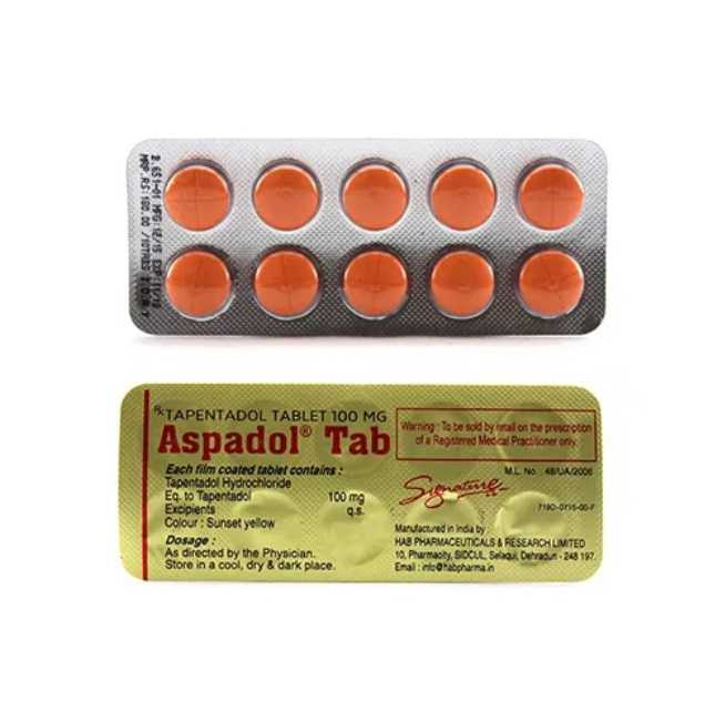 Tapentadol 100mg Aspadol