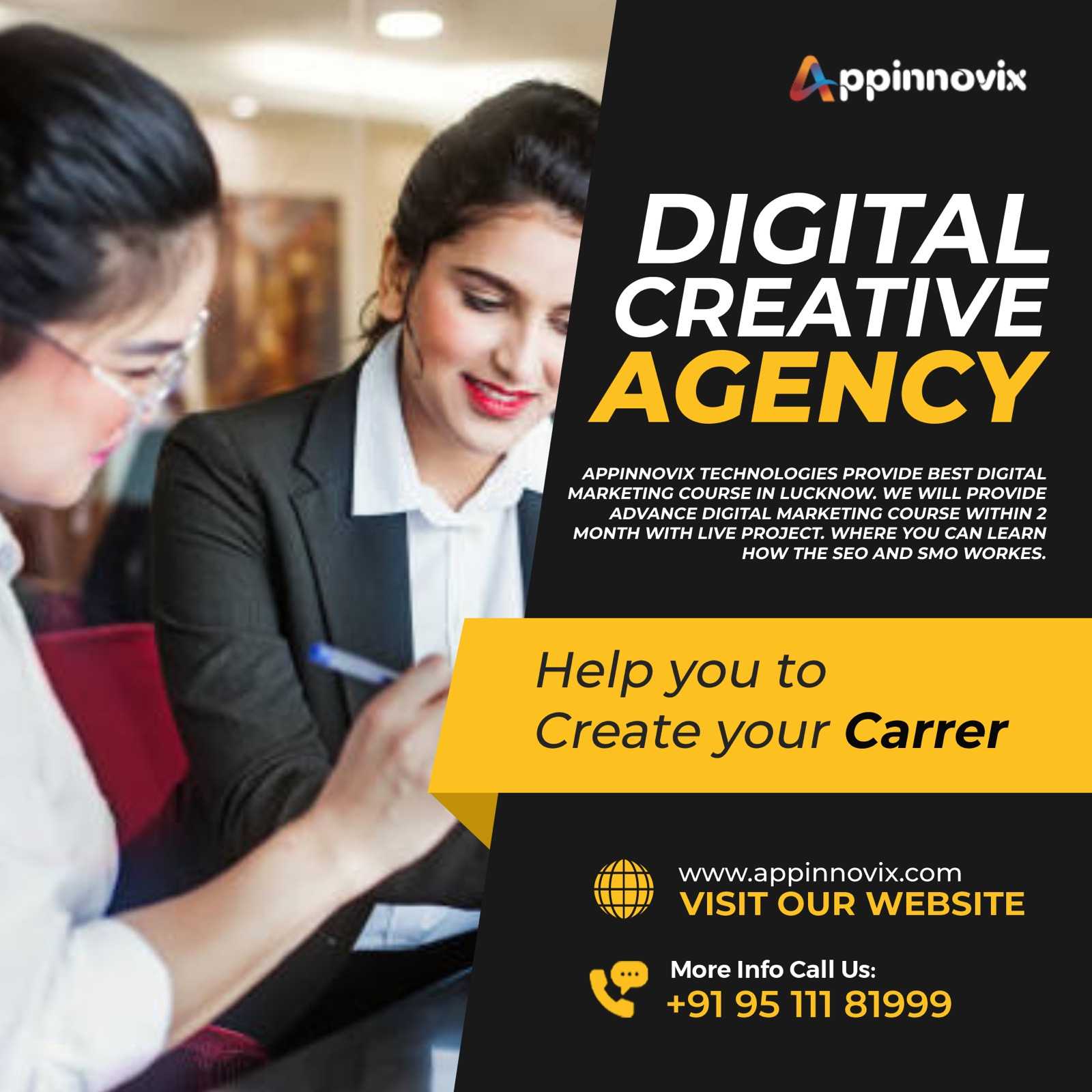 Digital Marketing Training Institute in Lucknow | Appinnovix