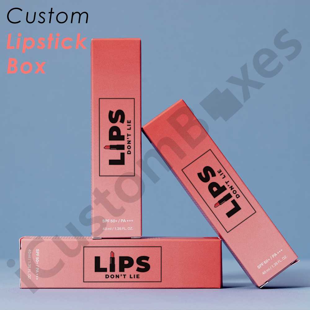 Get Custom Design Lipstick Boxes &amp; Packaging at Low Price