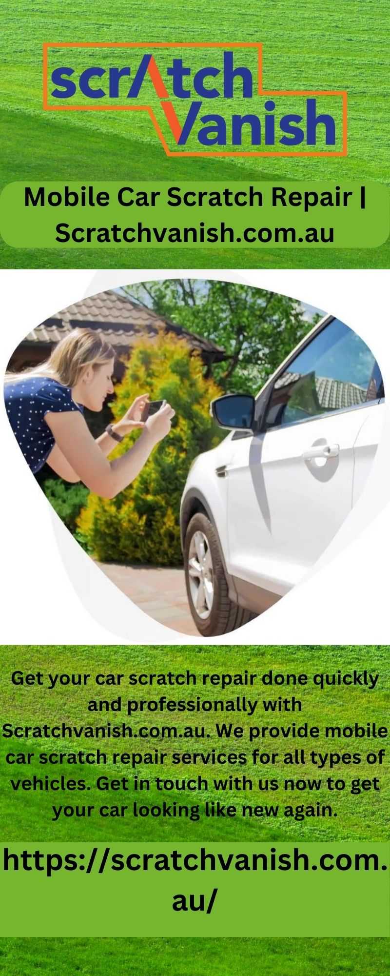 Mobile Car Scratch Repair | Scratchvanish.com.au