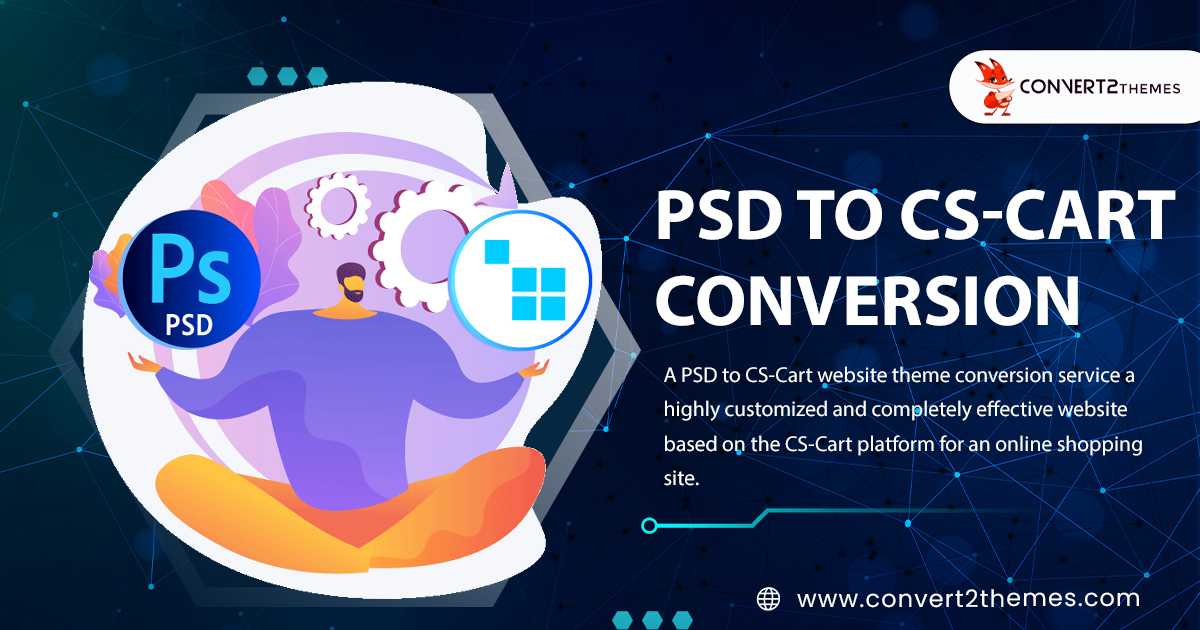 PSD to CS-Cart Conversion, PSD to CS-Cart Theme Development Services - Convert2Themes