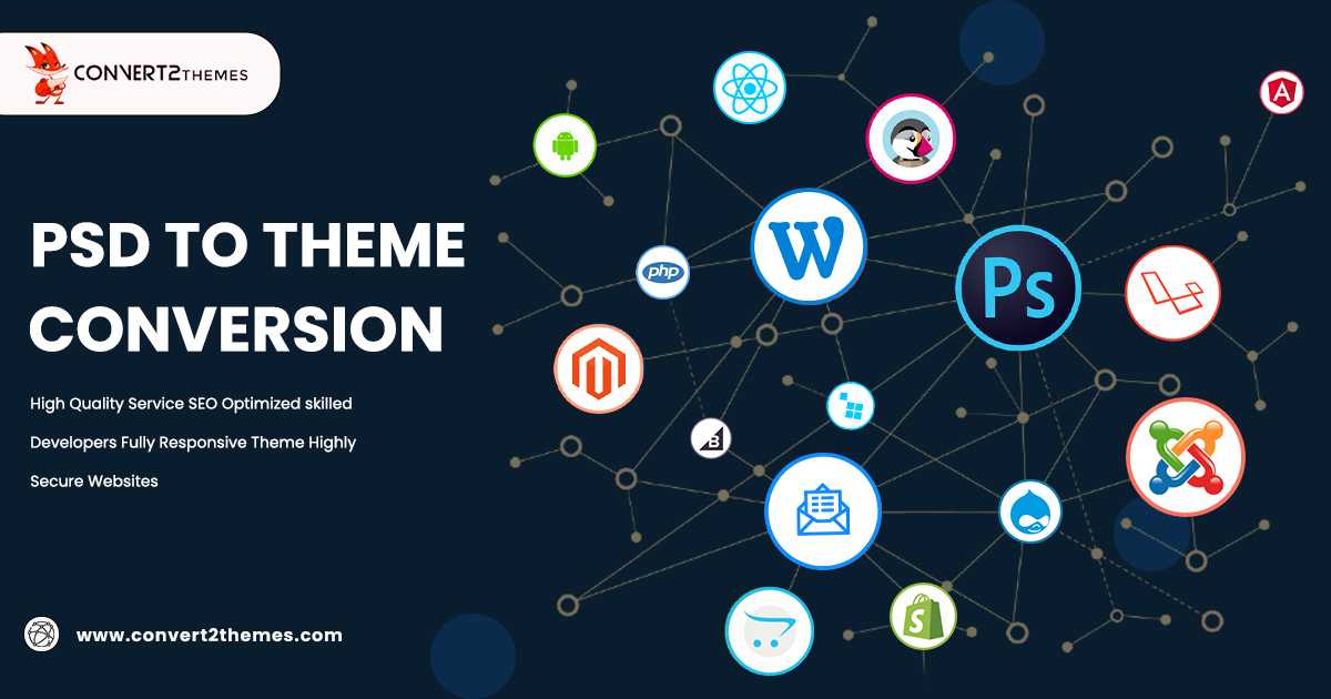 PSD to Theme, PSD to Theme Conversion Services - Convert2Themes