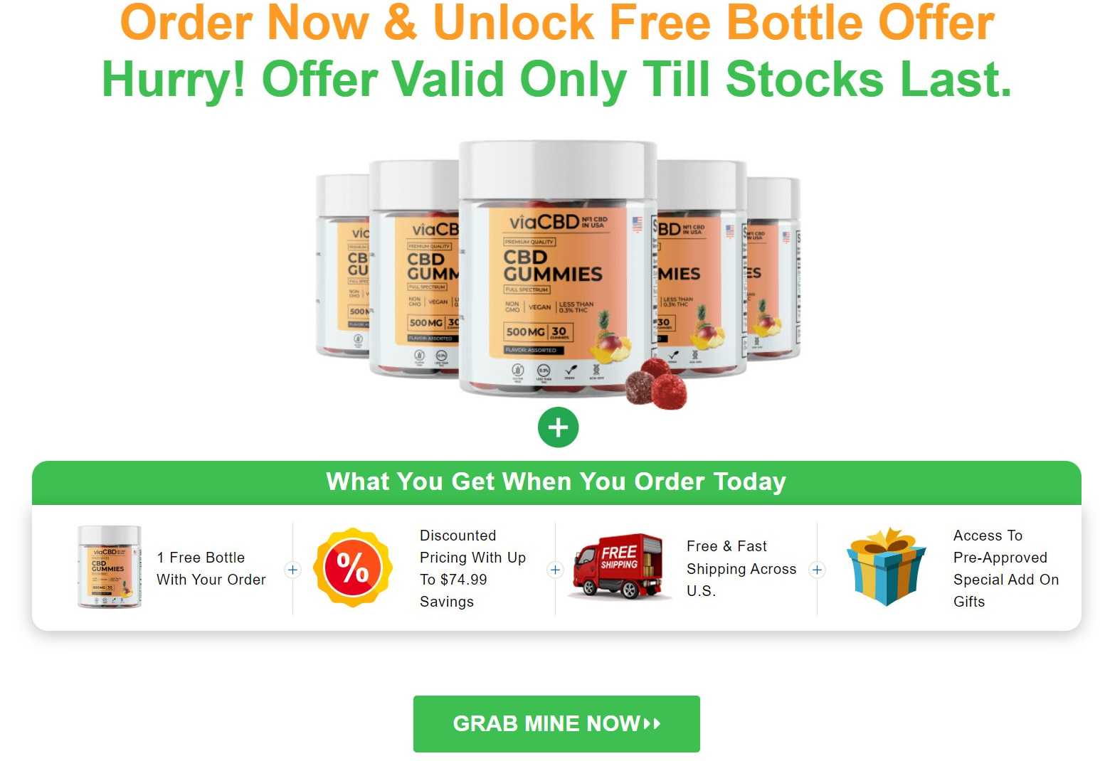 ViaCBD CBD Gummies United States (USA) Benefits &amp; Reviews [2023]