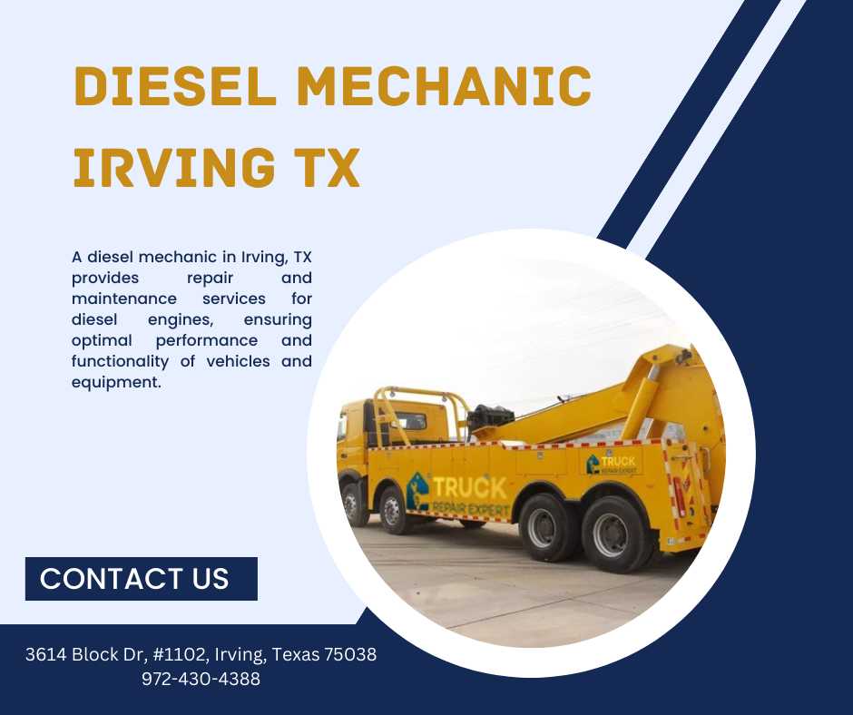 Diesel Mechanic in Irving TX