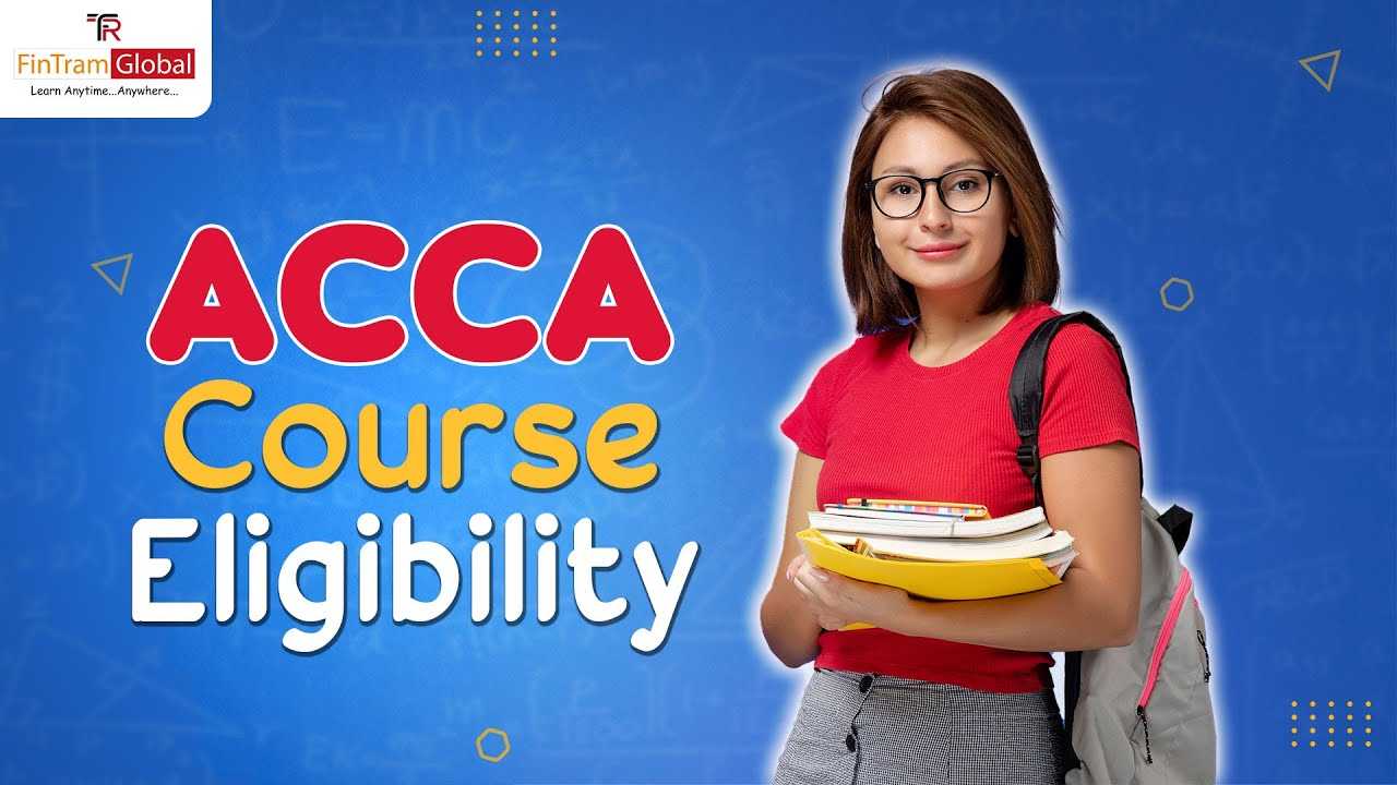 ACCA eligibility in India