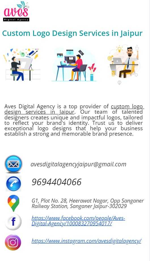 Custom Logo Design Services in Jaipur