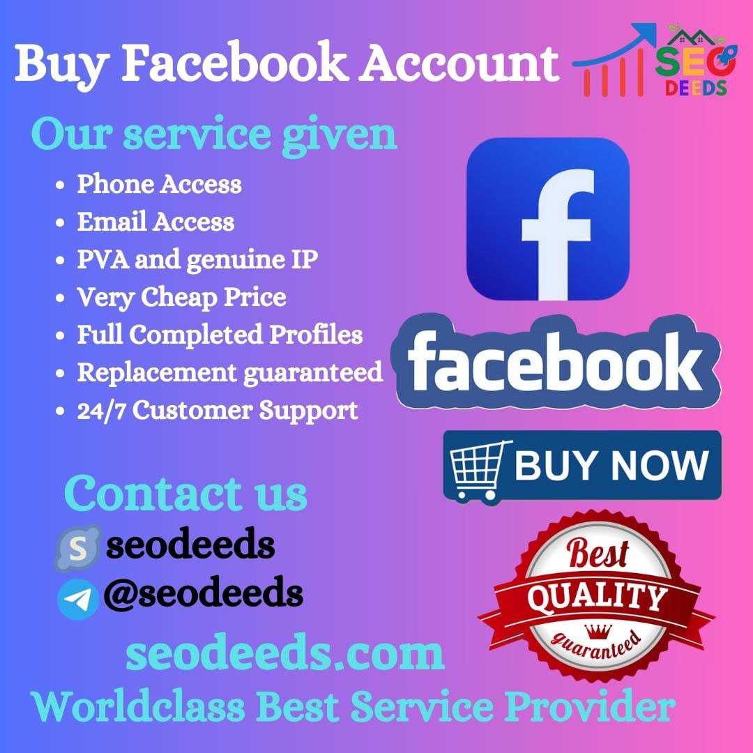 Buy Facebook Accounts