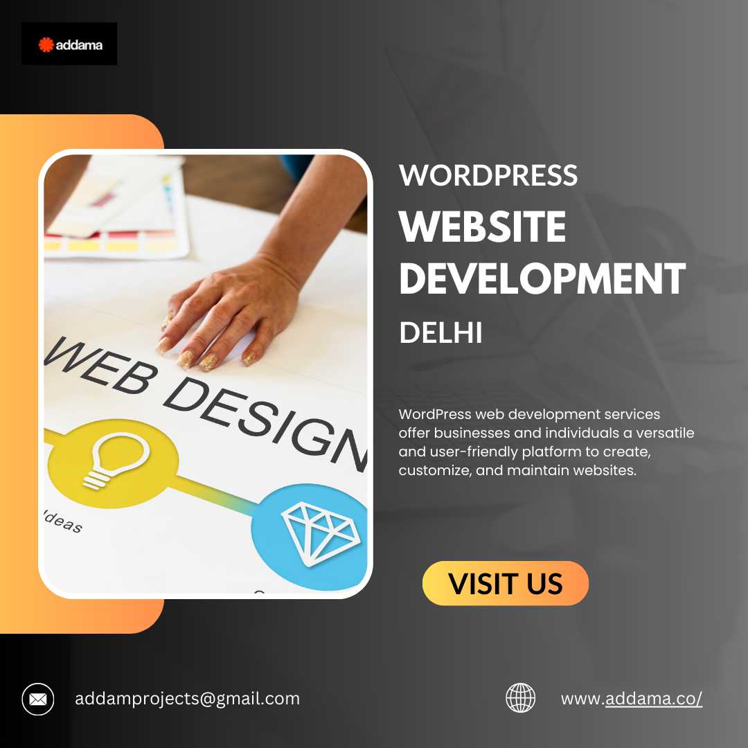 Wordpress website development Delhi