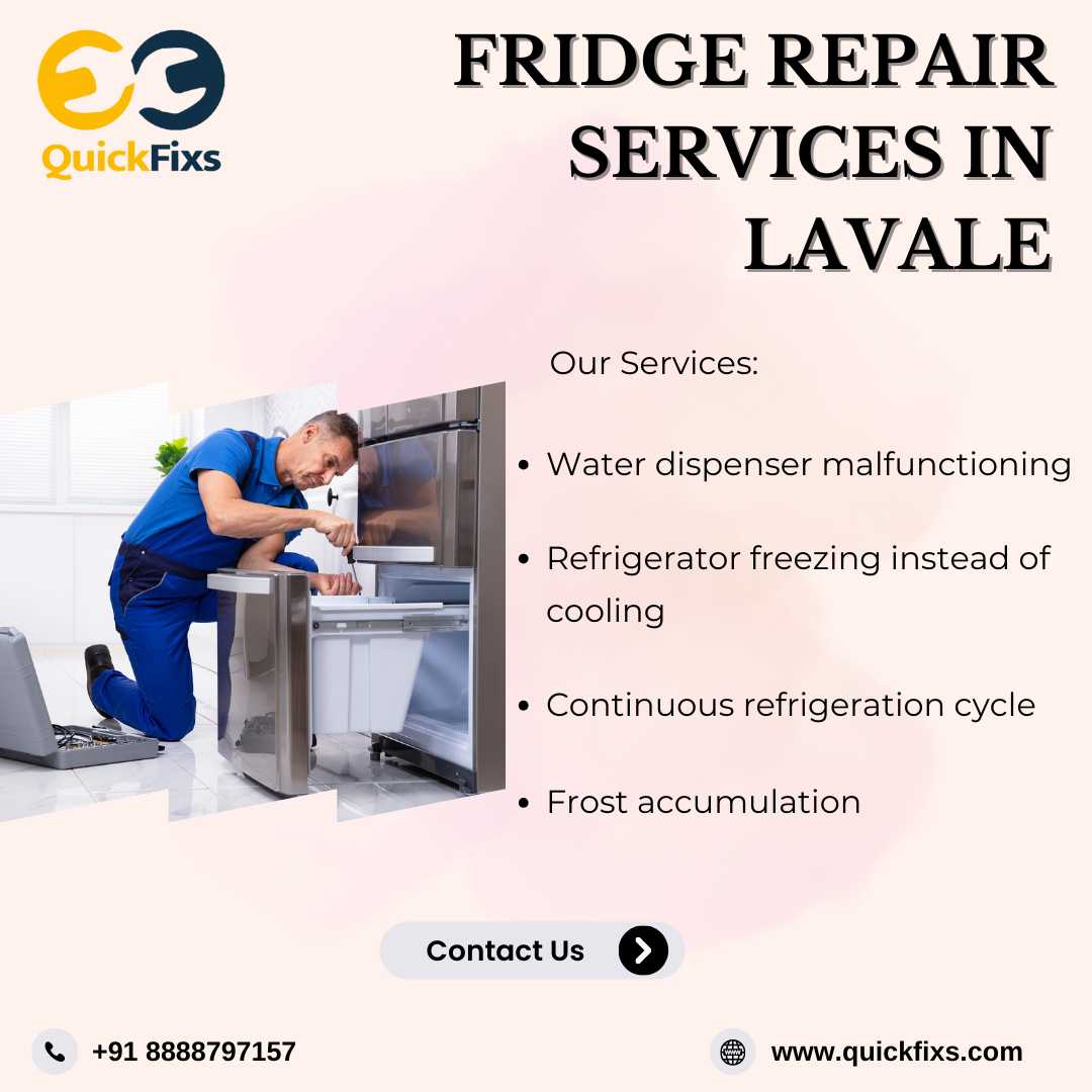 Fridge Repair Services in Lavale