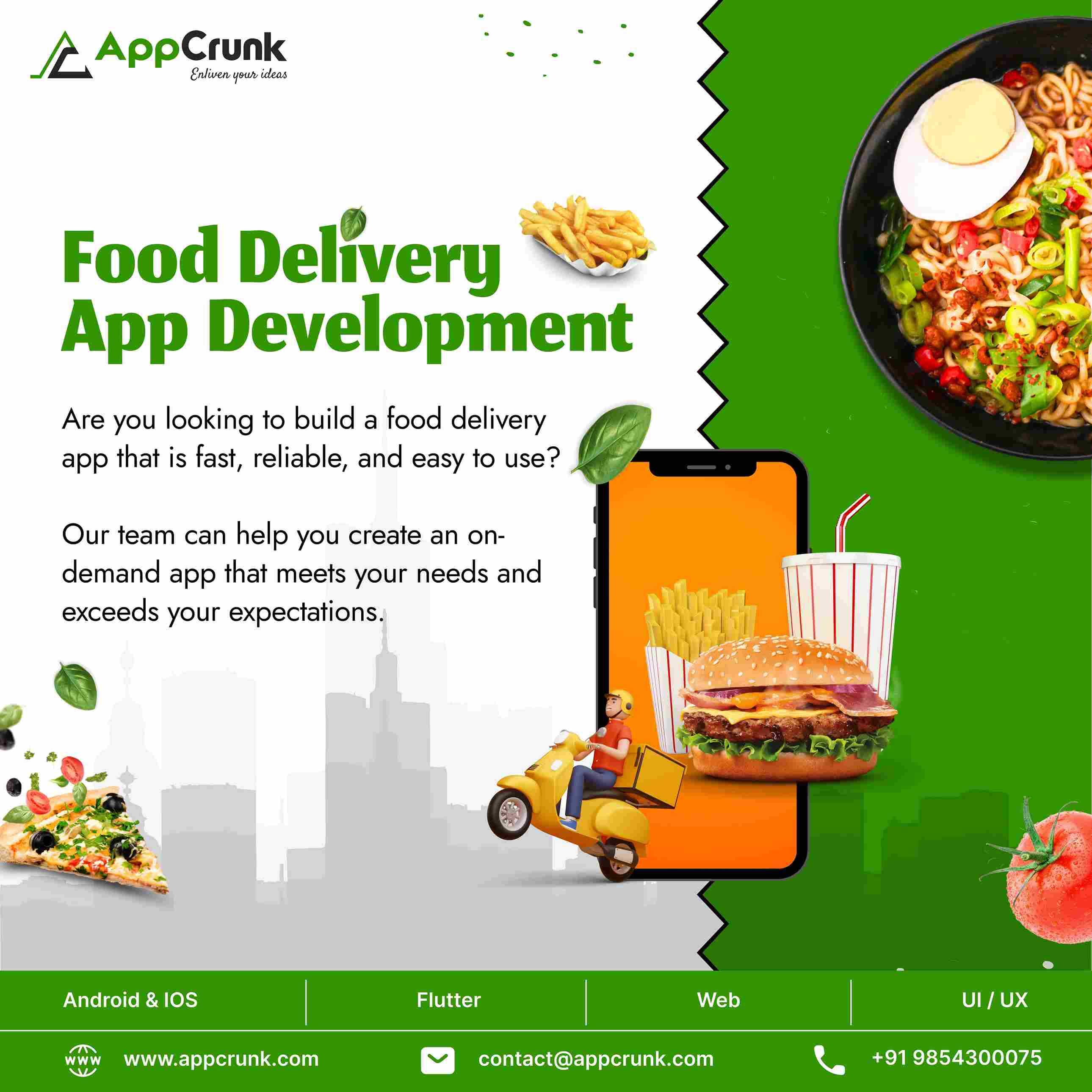 On-Demand Food Delivery App Development