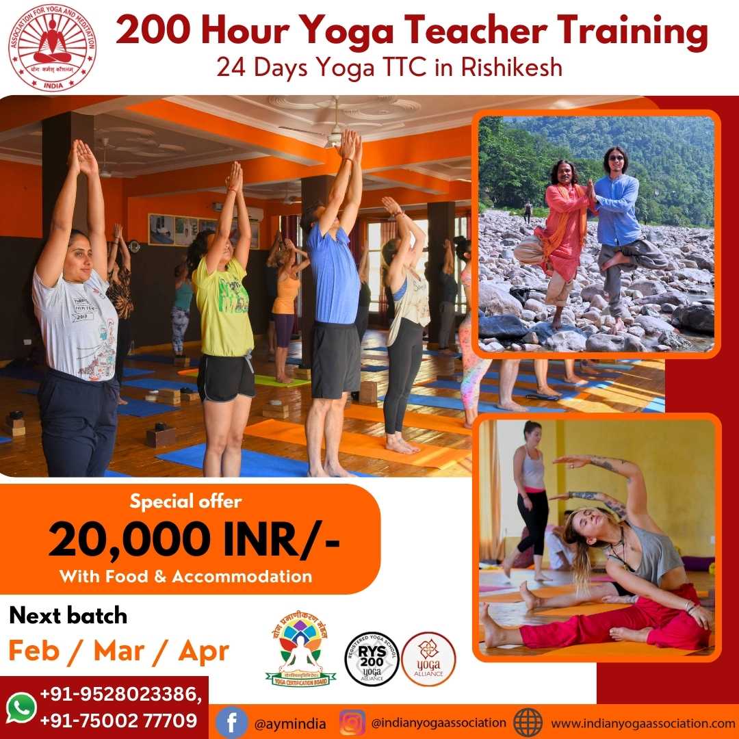 200 Hour Yoga Teacher Training in Rishikesh