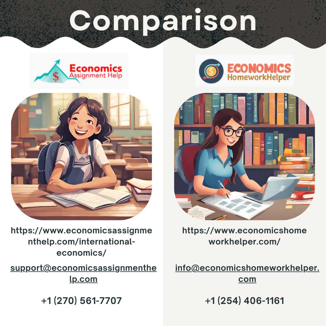 A Comprehensive Comparison of Two Leading International Economics Assignment Help Services