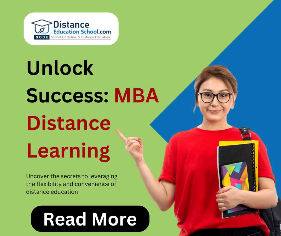 How to Choose the Right MBA Distance Education Program