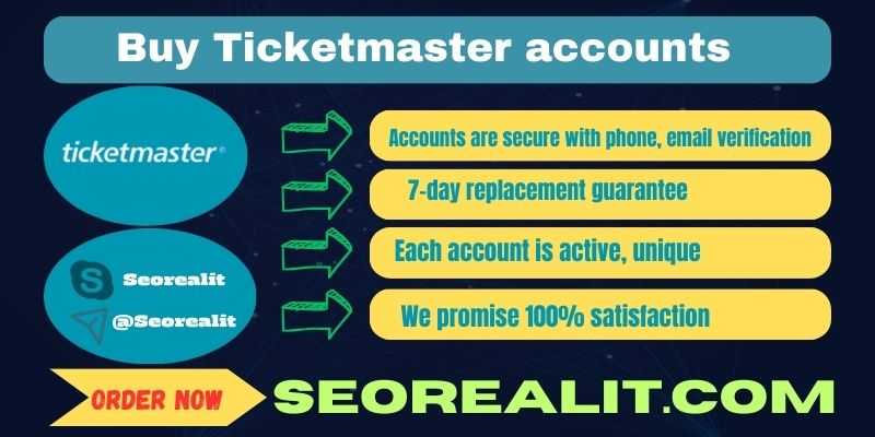 Buy Ticketmaster Accounts
