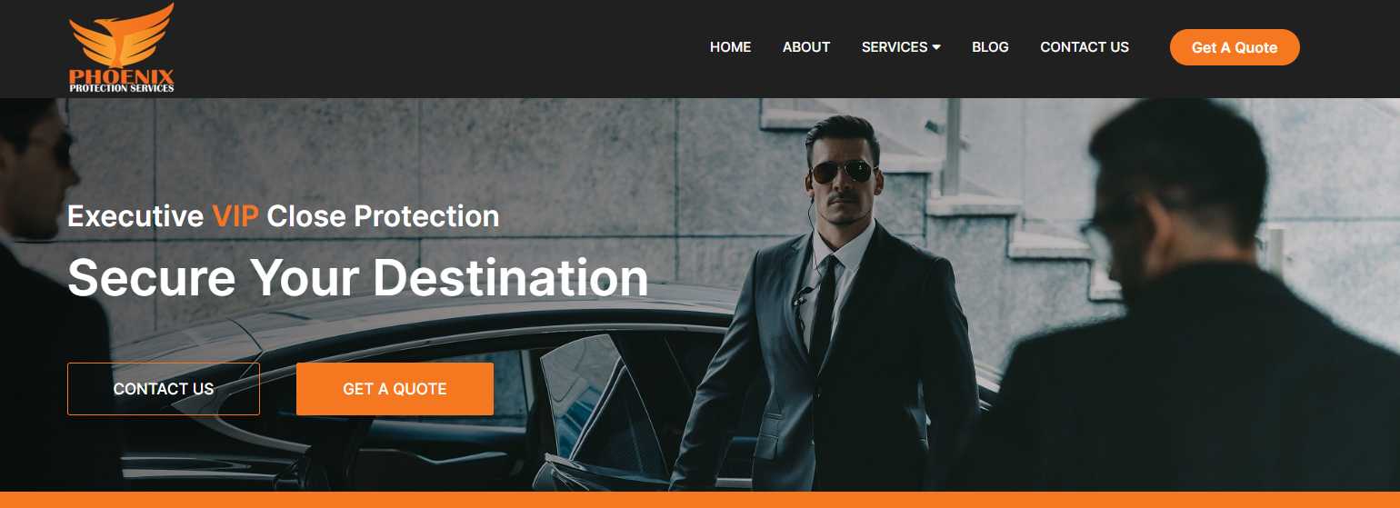 Executive protection services