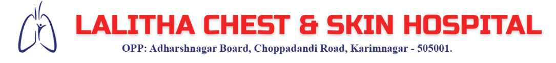 Services - Lalitha Chest &amp; Skin Hospital | 360° Care in Karimnagar