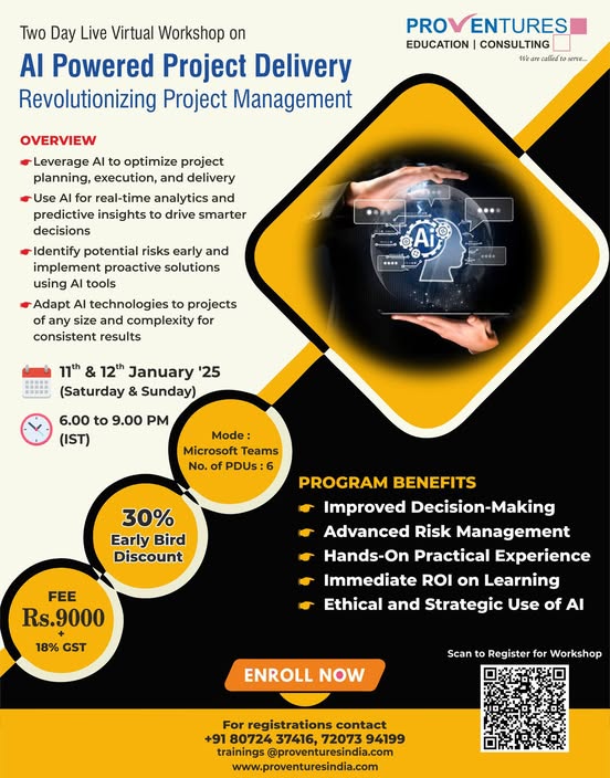 pmi pfmp certification exam training in hyderabad