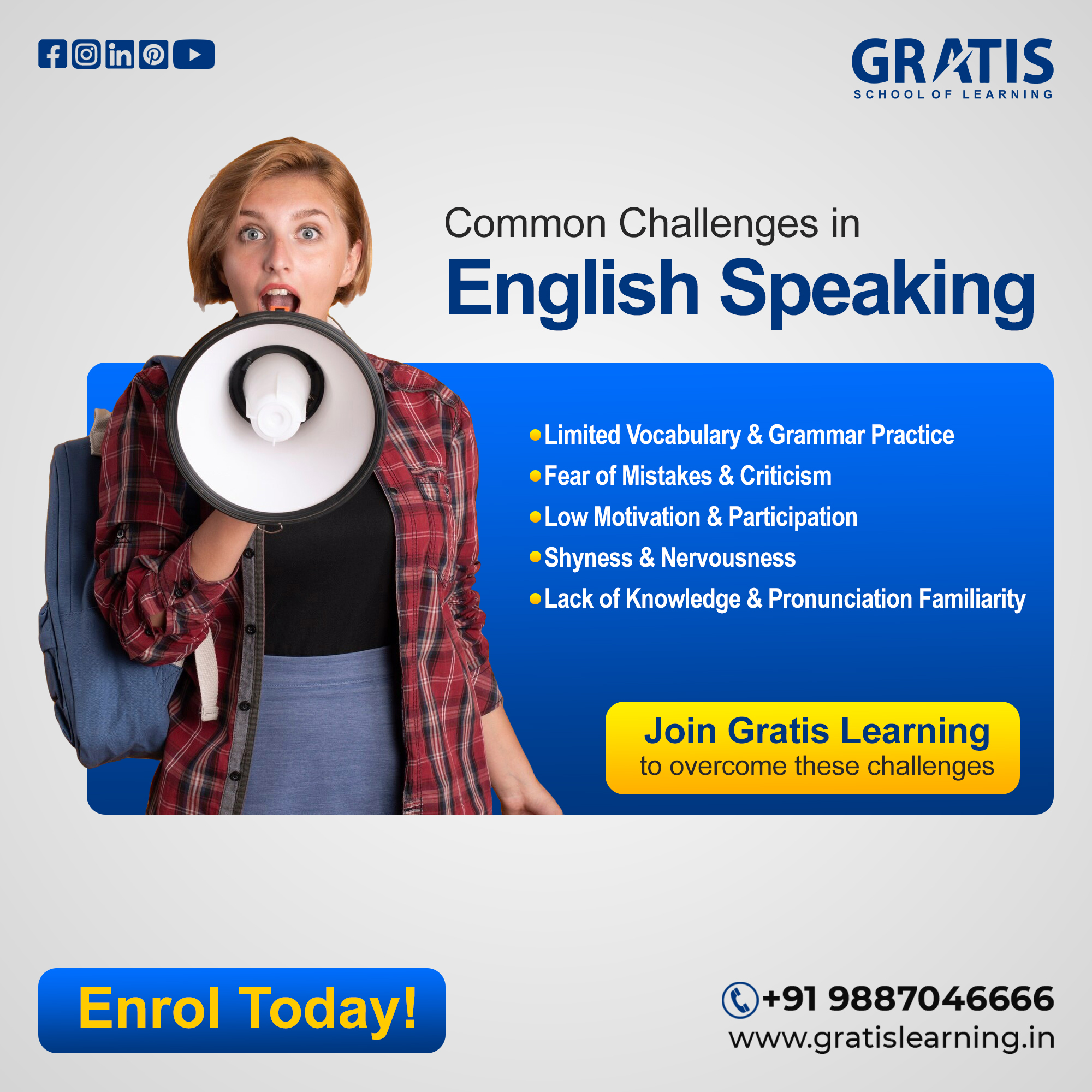 Gratis Learning - Best IELTS, PTE, Spoken English, CELPIP, TOEFL Institute in Panchkula