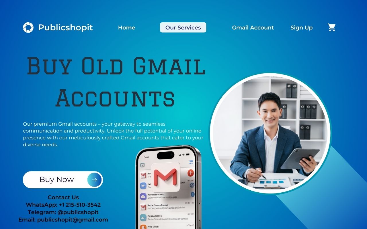 Buy Gmail Accounts (New & Old)