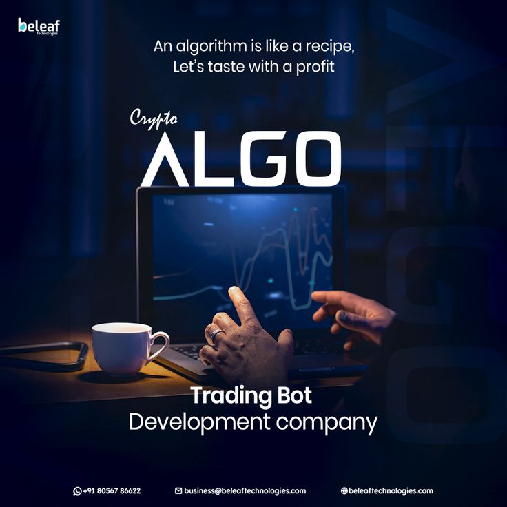 Crypto algo trading bot development - beleaftechnologies
