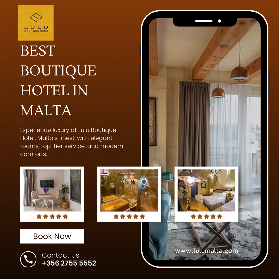 Best Boutique Hotel in Malta