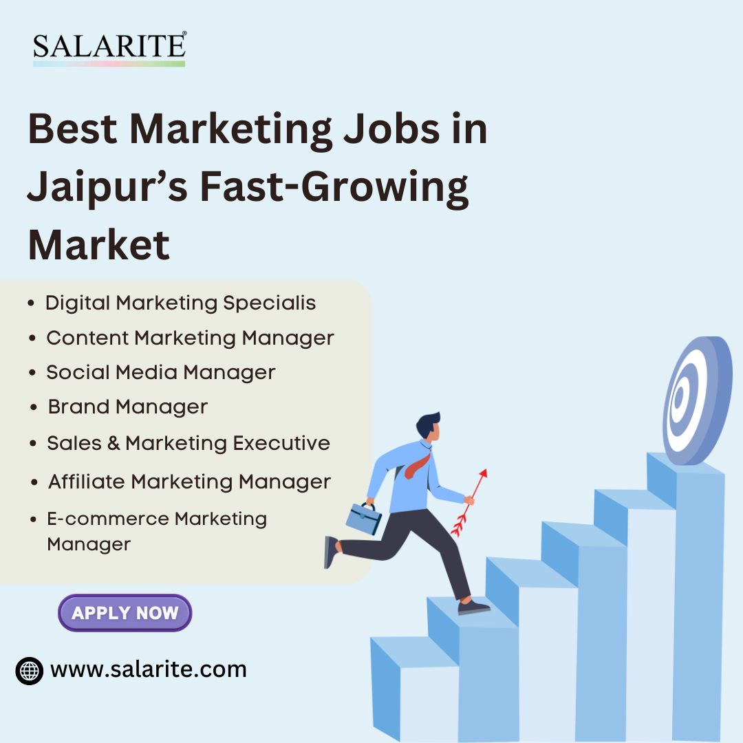 Explore the Best Marketing Jobs in Jaipur’s Fast-Growing Market