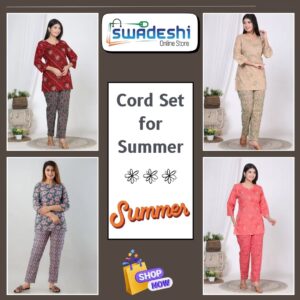 The Perfect Women Kurta Set with Dupatta at Swadeshi Click