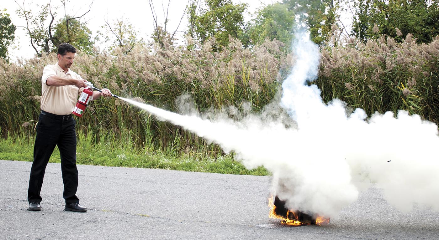 Property with Expert Fire Extinguisher Inspection Services in Albany, NY