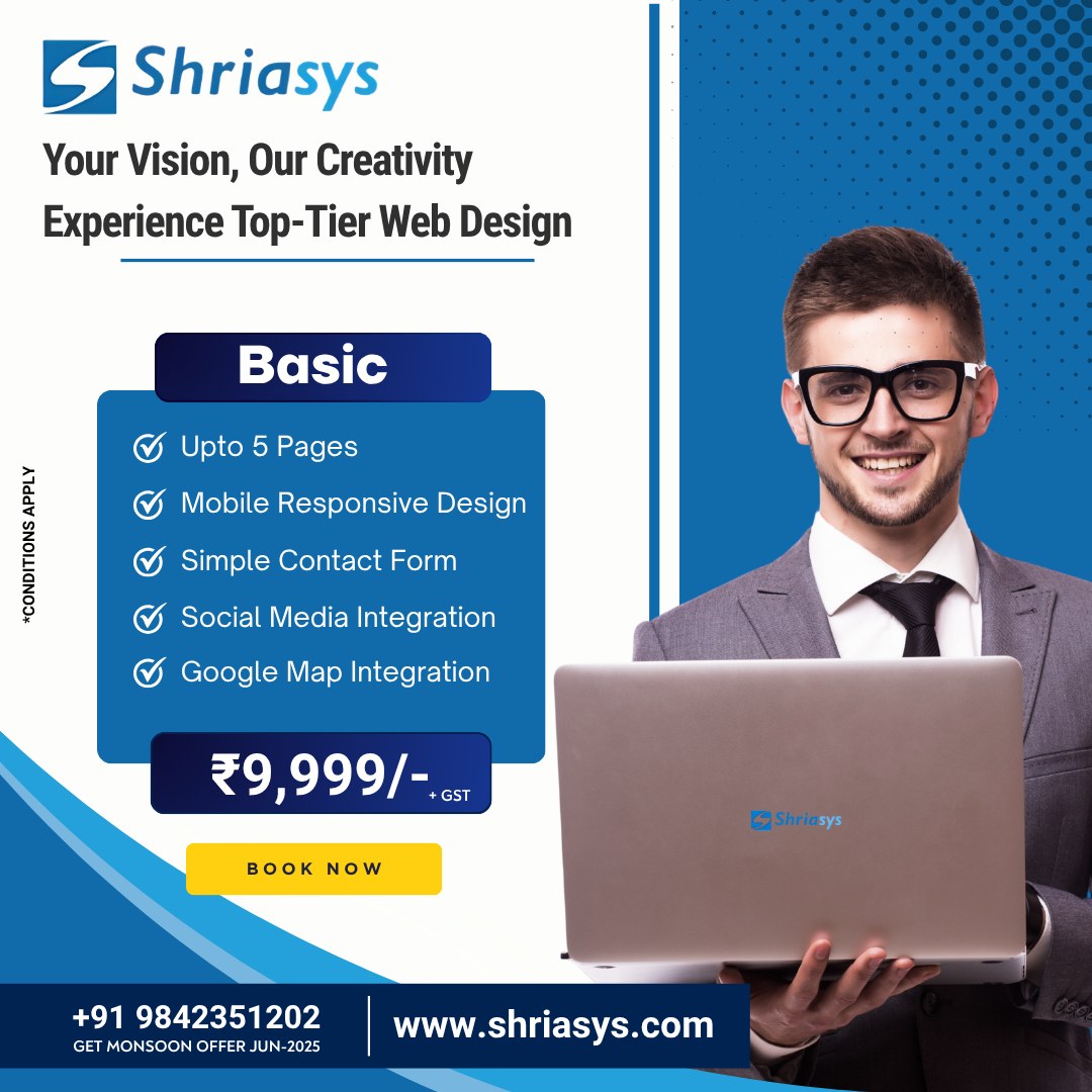 Website Design Package - Basic Plan