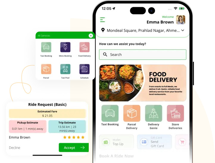 Grab Clone App Development