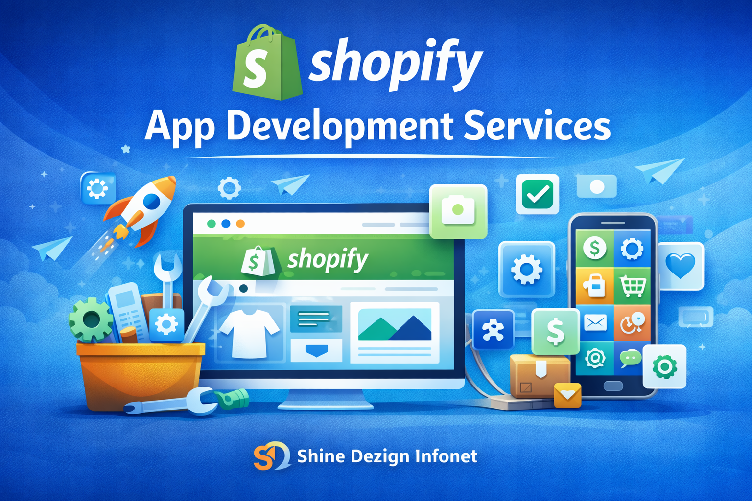 Shopify App Development Services | Shine Dezign Infonet