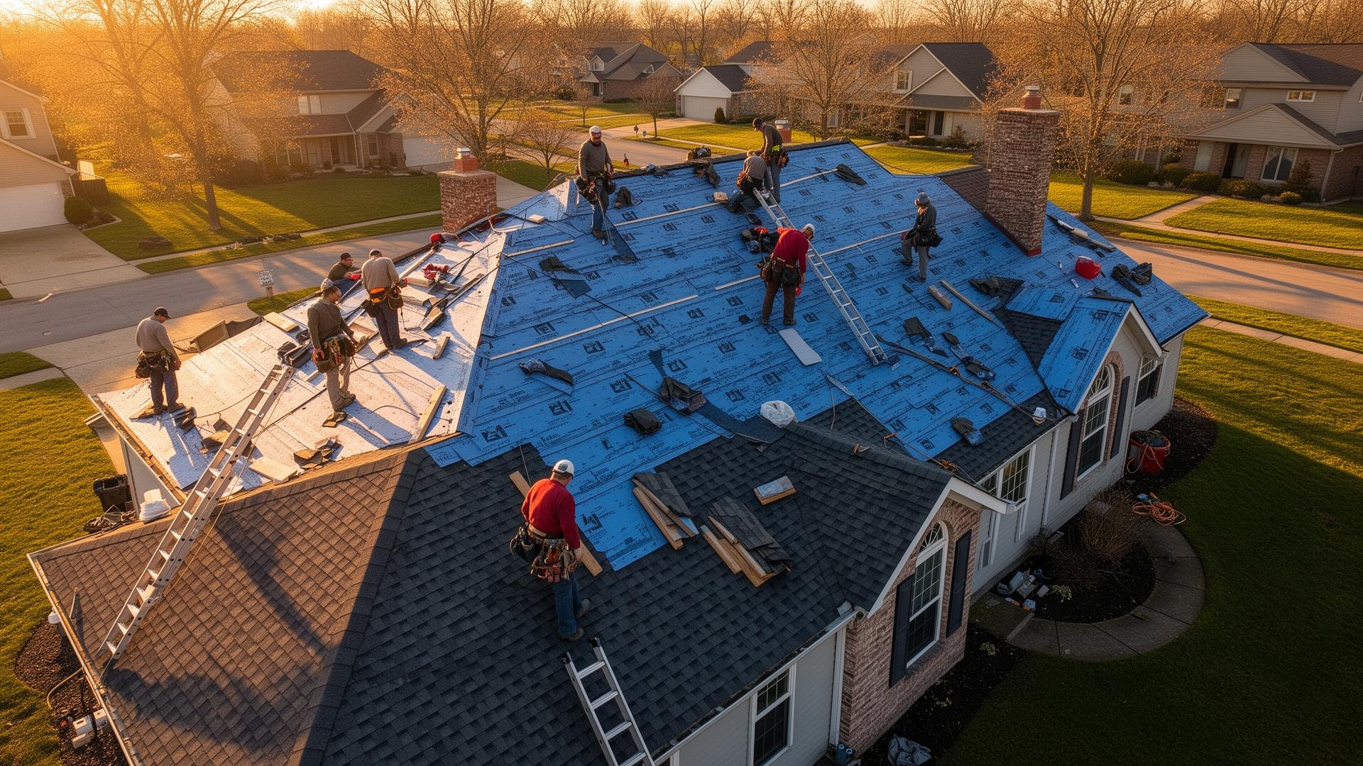 Storm Damage Roof Repair Toledo