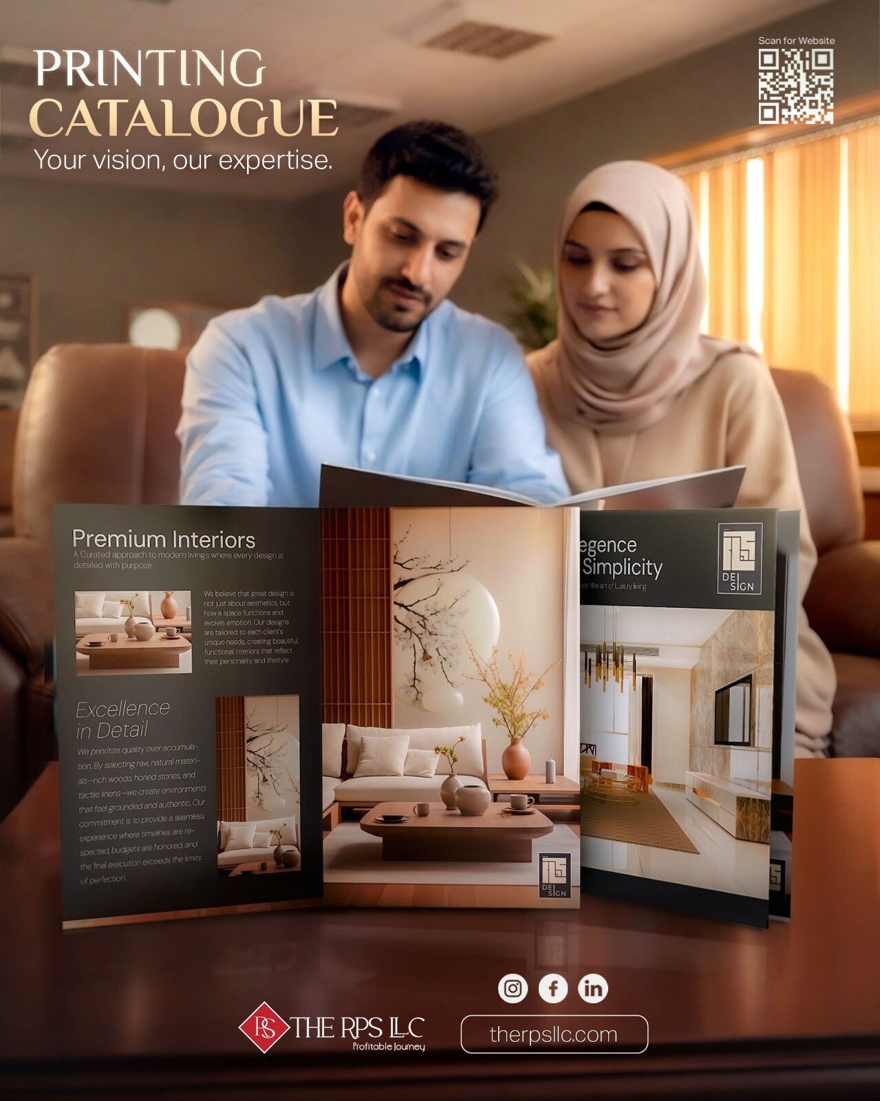 Premium Catalogue Printing Services in Dubai