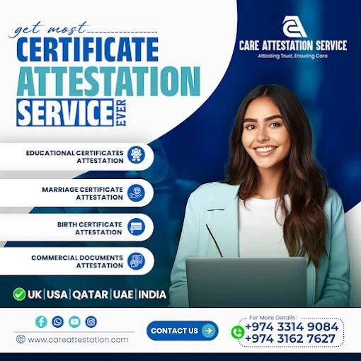 Certificate Attestation in Qatar