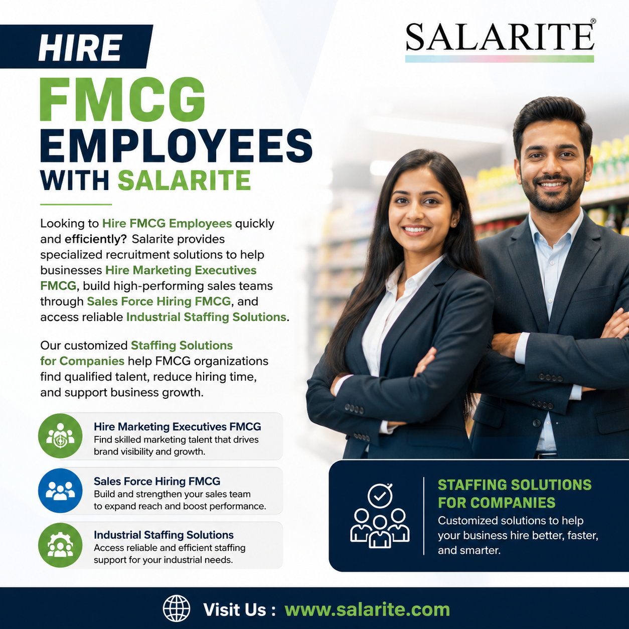 Hire FMCG Employees with Salarite