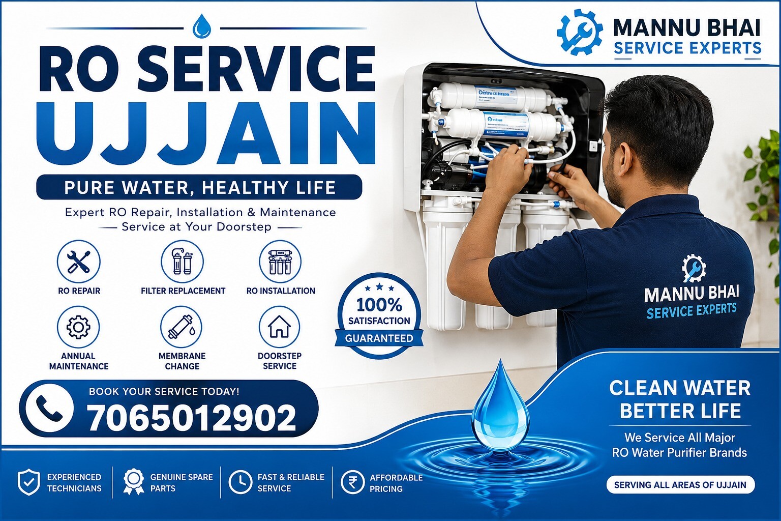 Reliable RO Maintenance Service Ujjain
