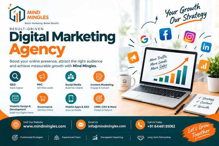Digital Marketing Agency in India for Scalable Online Business Growth