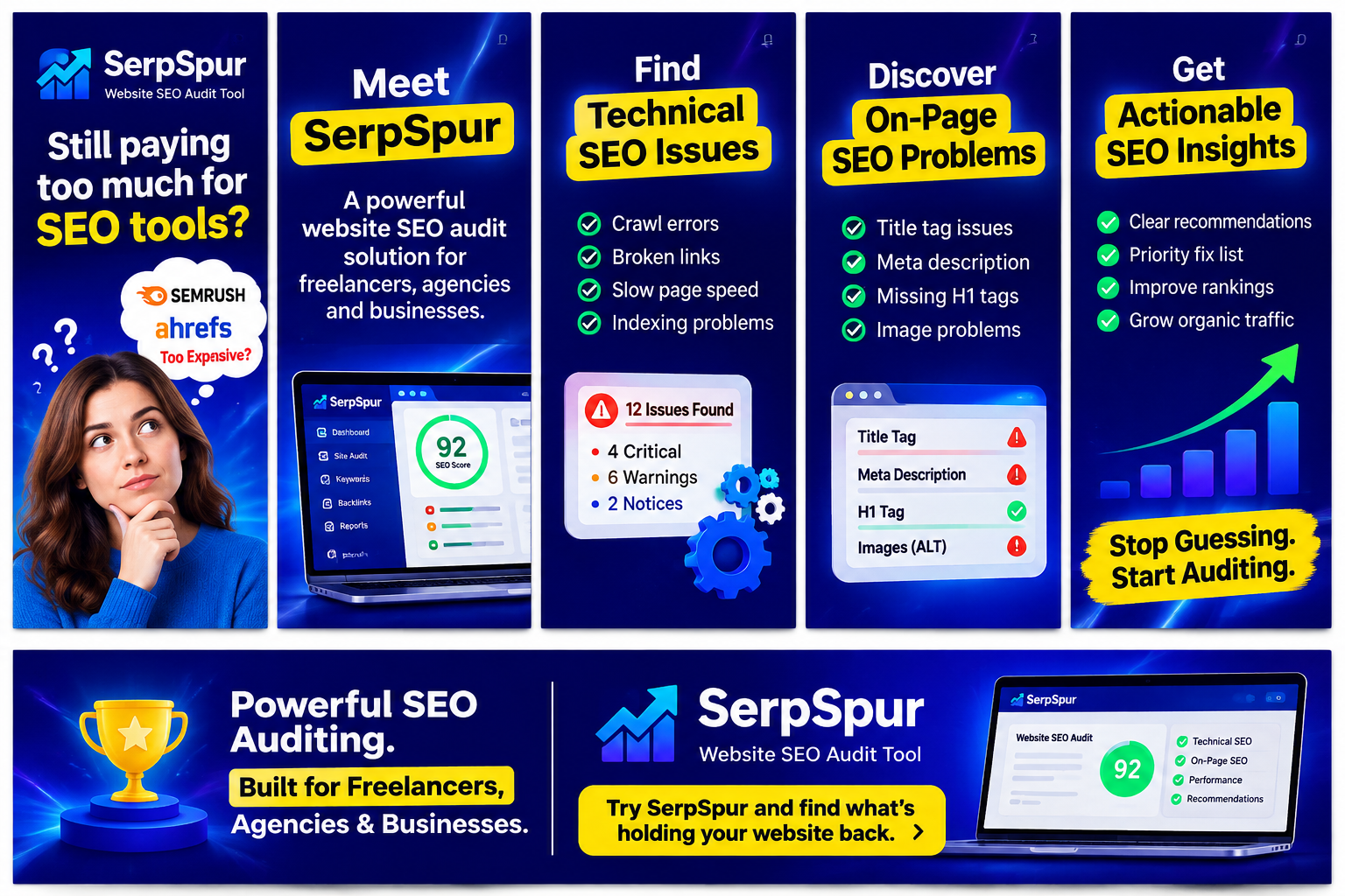 SerpSpur Website SEO Audit Tool